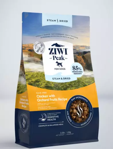 ZiwiPeak Nya Zeeland Ångat & Torkat Kyckling - Ziwipeak torrfoder - 9421038210130 - 1